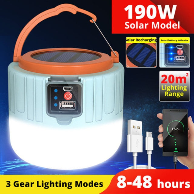 580W Camping Solar Light