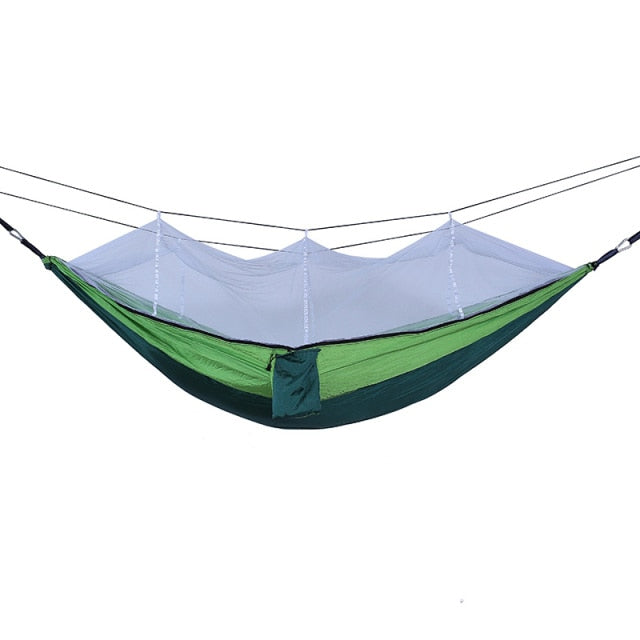 1-2 Person Portable Outdoor Camping Hammock with Mosquito Net