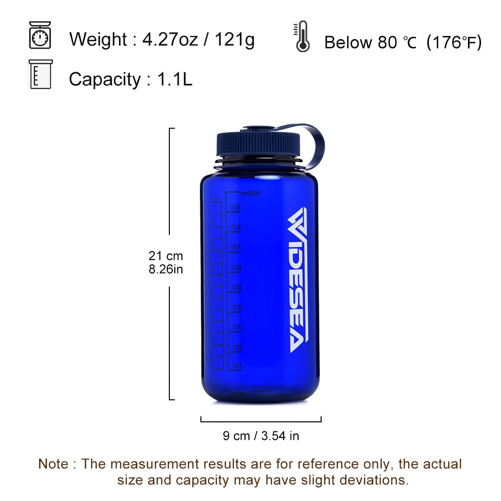 Widesea Camping 1100ml Water Bottle