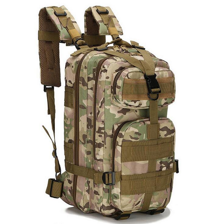 25L 3P Tactical Backpack Military Army Outdoor Bag Rucksack Men Camping Tactical Backpack Hiking Sports Molle Pack Climbing Bags