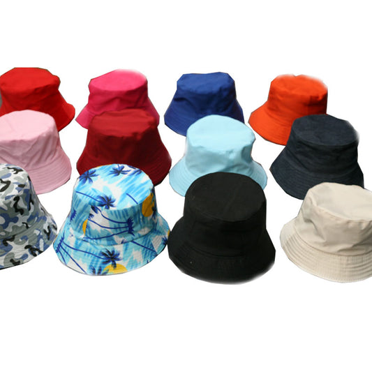 FASHION Hunting Boonie Bucket Hat Unisex Fishing Polyester Holiday Simple Travel Men Women Visor Camping Summer Cap